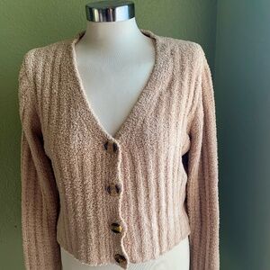 Love Change 4-Button Sweater